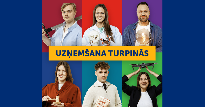 Turpinās uzņemšana studijām Latvijas Universitātē 