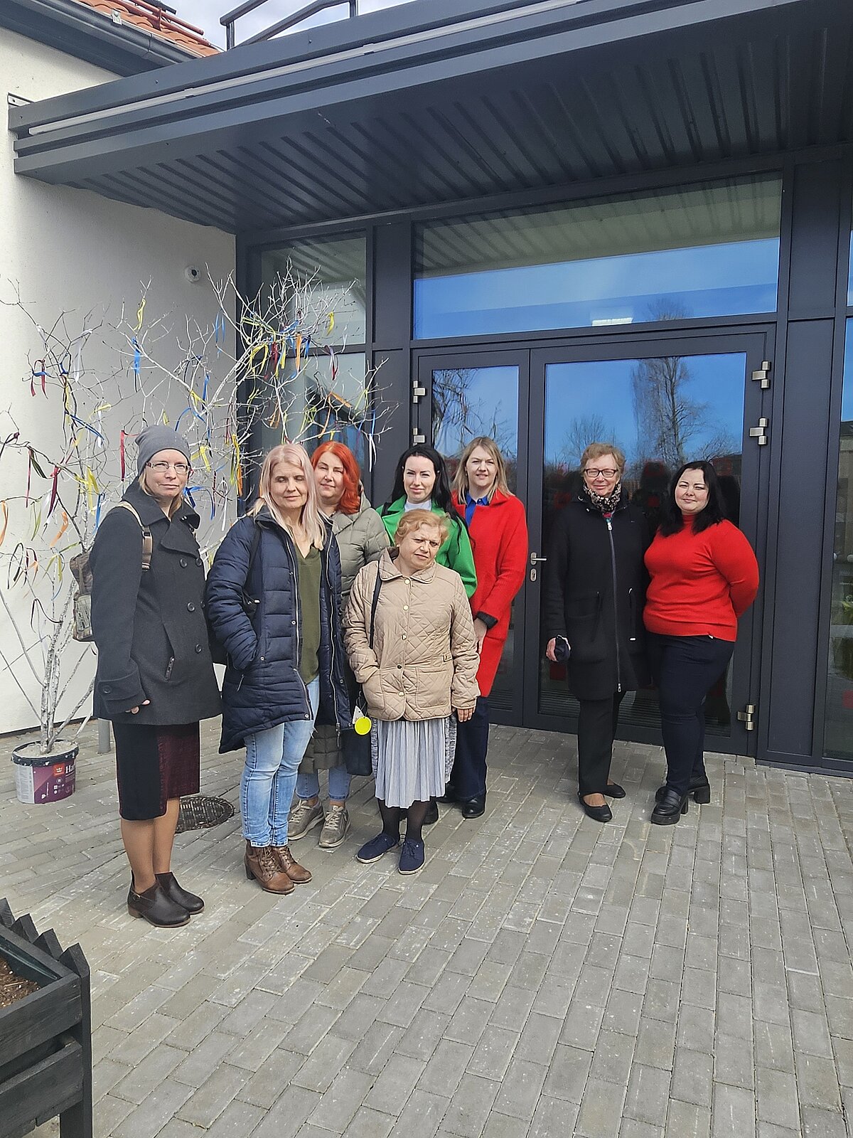 LU Bauskas filiāles studiju programmas "Sociālais darbs" 3. kursa studentes