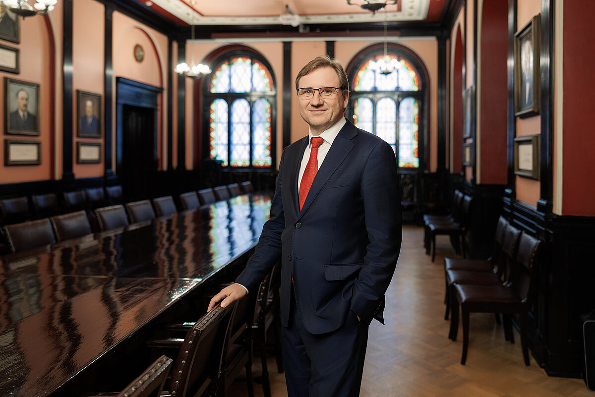 Latvijas Universitātes rektors Gundars Bērziņš 